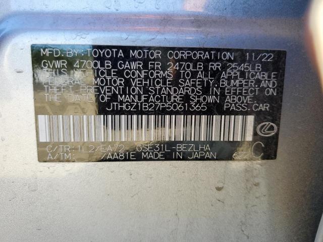 2023 LEXUS IS 350 F S - JTHGZ1B27P5061365