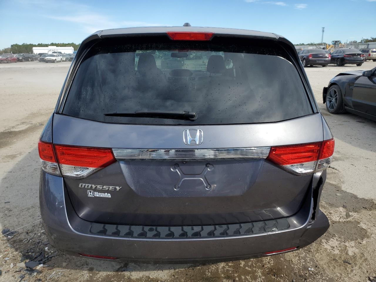 2016 Honda Odyssey Exl vin: 5FNRL5H63GB02902