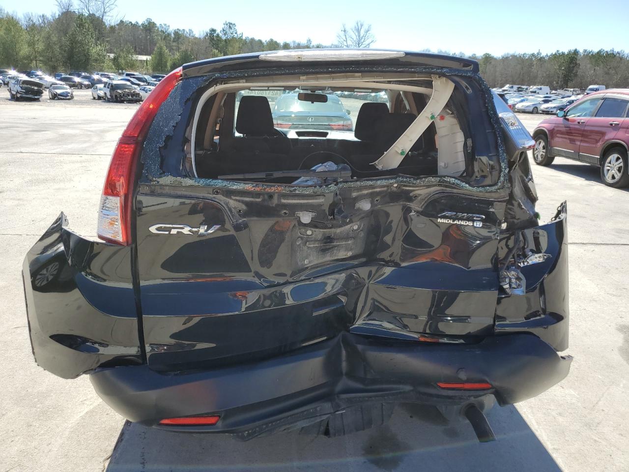 2014 Honda Cr-V Lx vin: 2HKRM4H3XEH673583