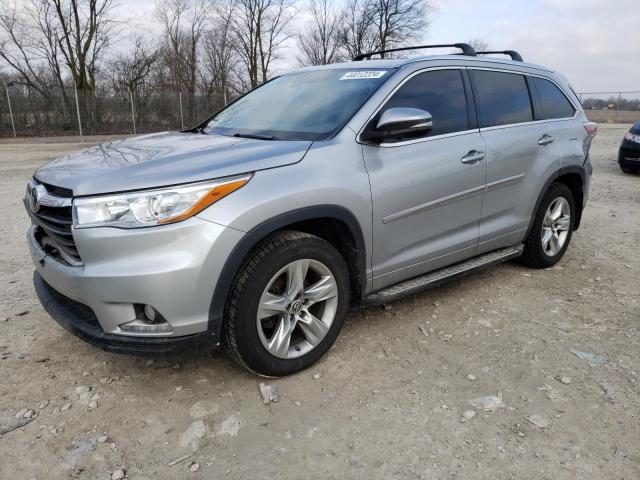 Lot #2383117219 2016 TOYOTA HIGHLANDER salvage car