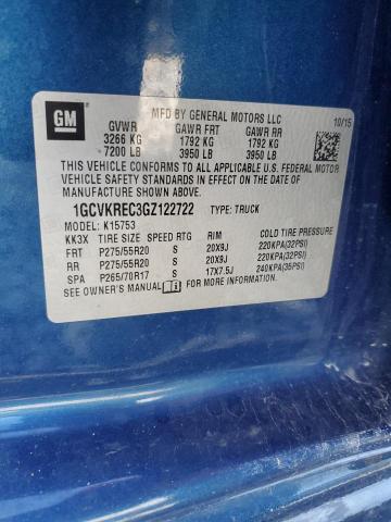 2016 CHEVROLET SILVERADO 1GCVKREC3GZ122722