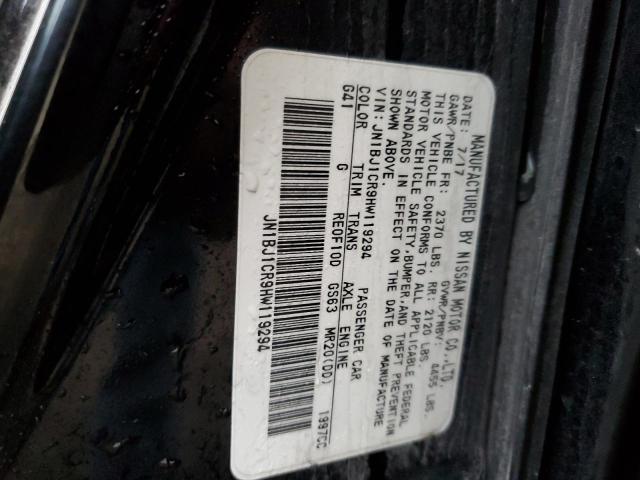 2017 NISSAN ROGUE SPT JN1BJ1CR9HW119294