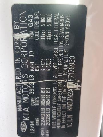 2015 KIA SOUL KNDJN2A24F7178950