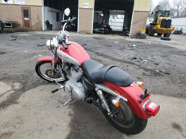 HARLEY-DAVIDSON XL883 C 2005 red road/str gas 1HD4CJM195K407469 photo #4