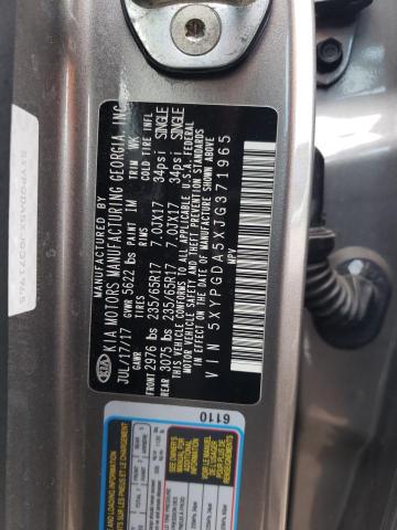 2018 KIA SORENTO LX 5XYPGDA5XJG371965
