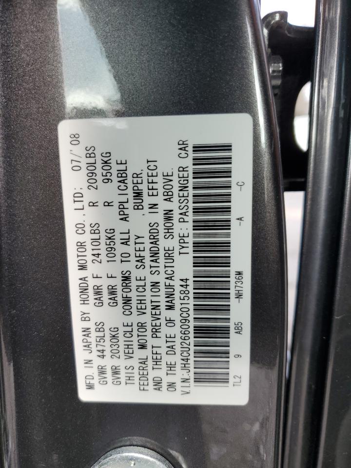 JH4CU26609C015844 2009 Acura Tsx