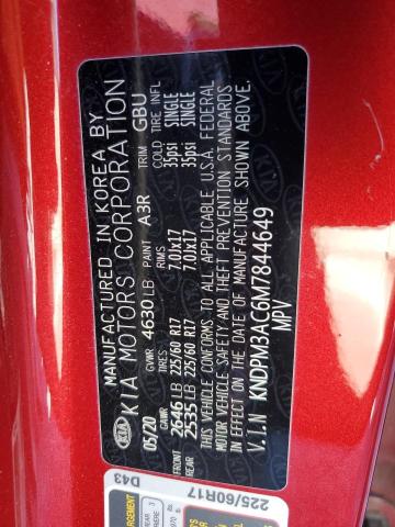 2021 KIA SPORTAGE L - KNDPM3AC6M7844649