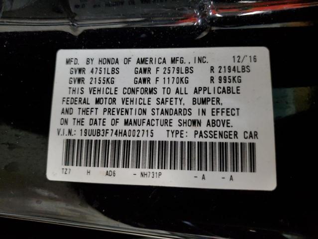 2017 ACURA TLX ADVANC 19UUB3F74HA002715