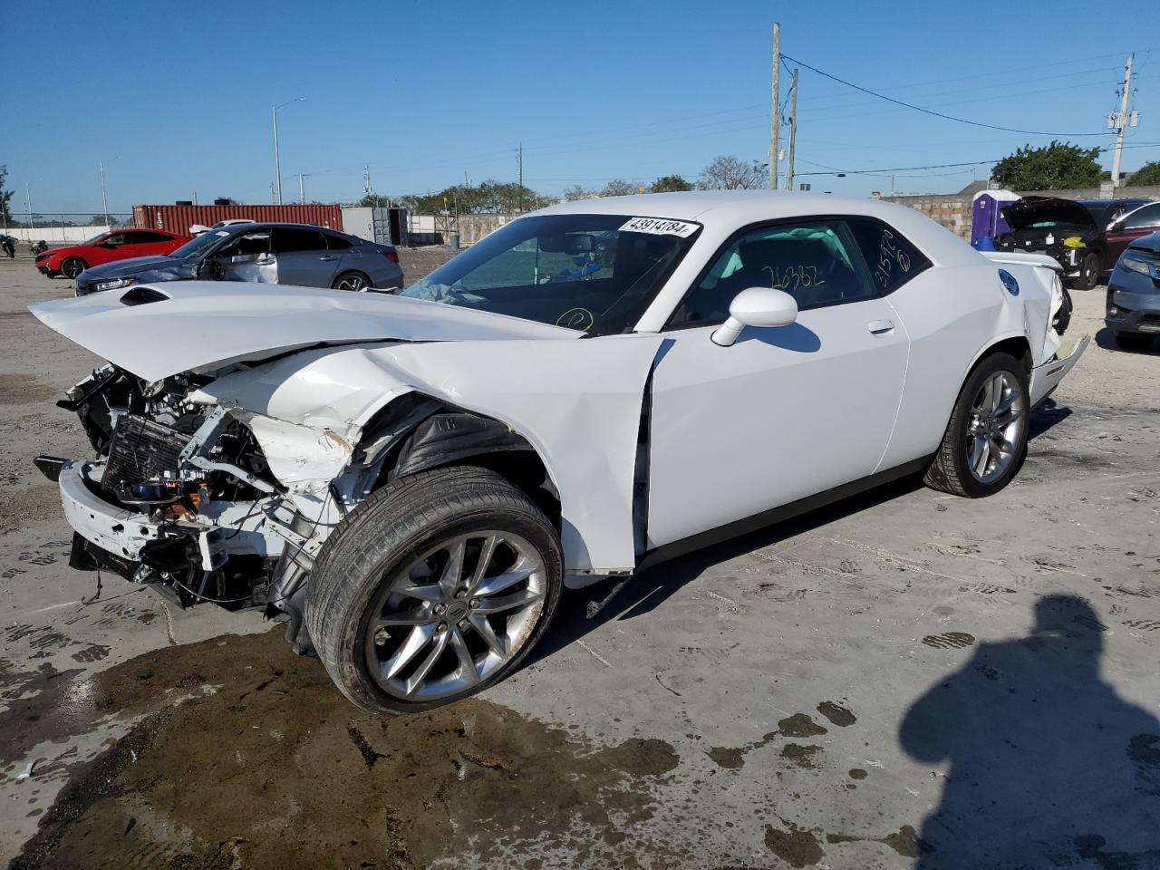 2022 Dodge Challenger Gt vin: 2C3CDZKG3NH137876