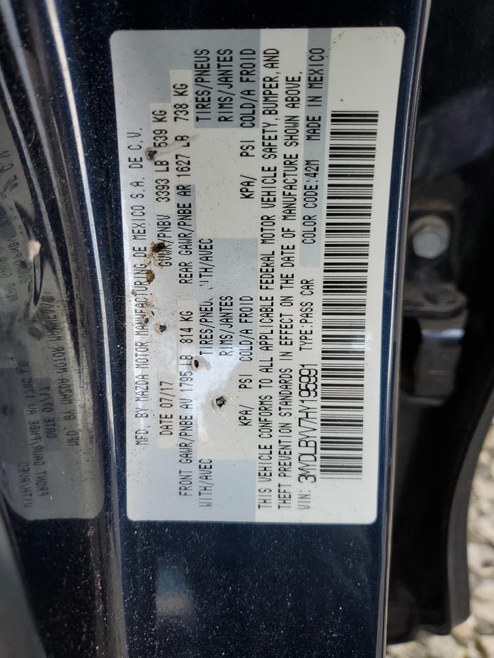 3MYDLBYV7HY195991 TOYOTA YARIS 2017