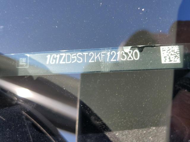 2019 Chevrolet Malibu Lt VIN: 1G1ZD5ST2KF121380 Lot: 42616024