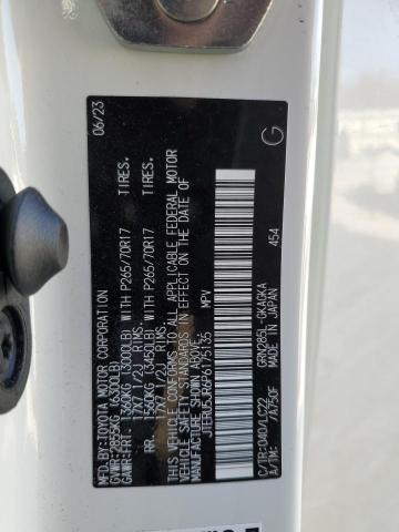 2023 TOYOTA 4RUNNER SE JTERU5JR6P6175135