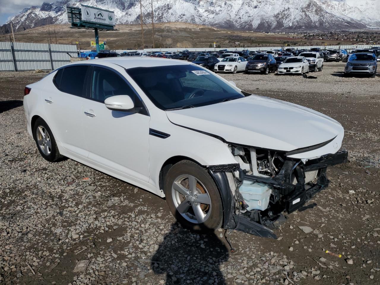 5XXGM4A78FG400420 2015 Kia Optima Lx