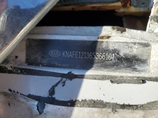 2006 Kia Spectra Lx VIN: KNAFE121365366101 Lot: 44240154