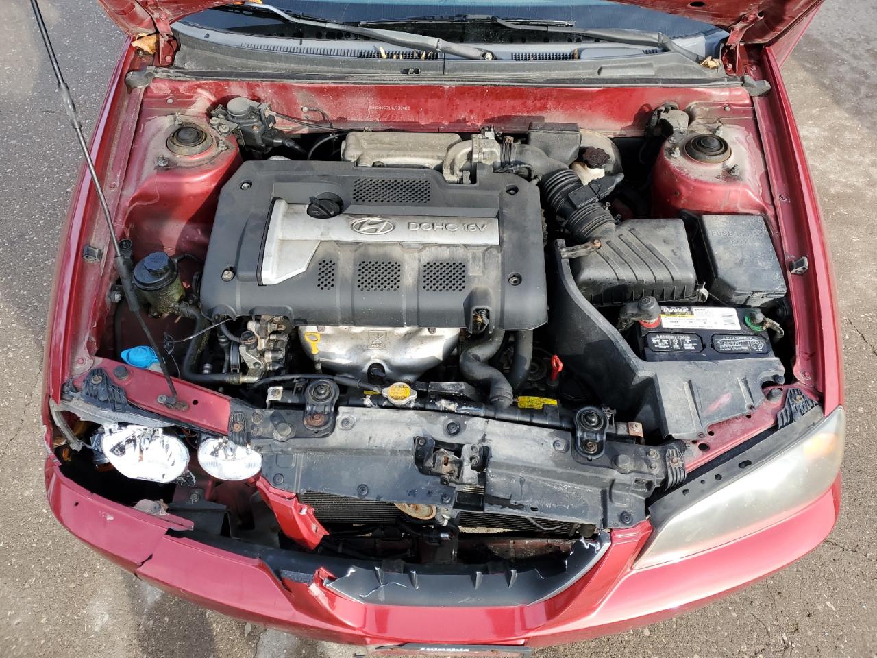 KMHDN46D14U730403 2004 Hyundai Elantra Gls