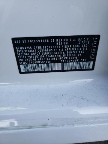 2017 VOLKSWAGEN GOLF SPORT - 3VWC17AU0HM501268