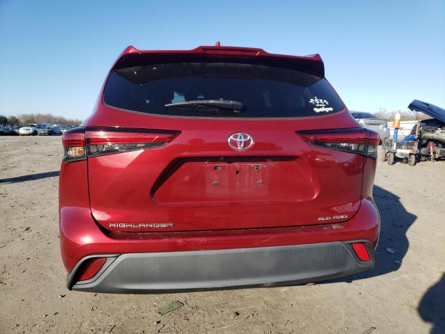 VIN 5TDHZRBH6LS007374 2020 Toyota Highlander, Xle no.6