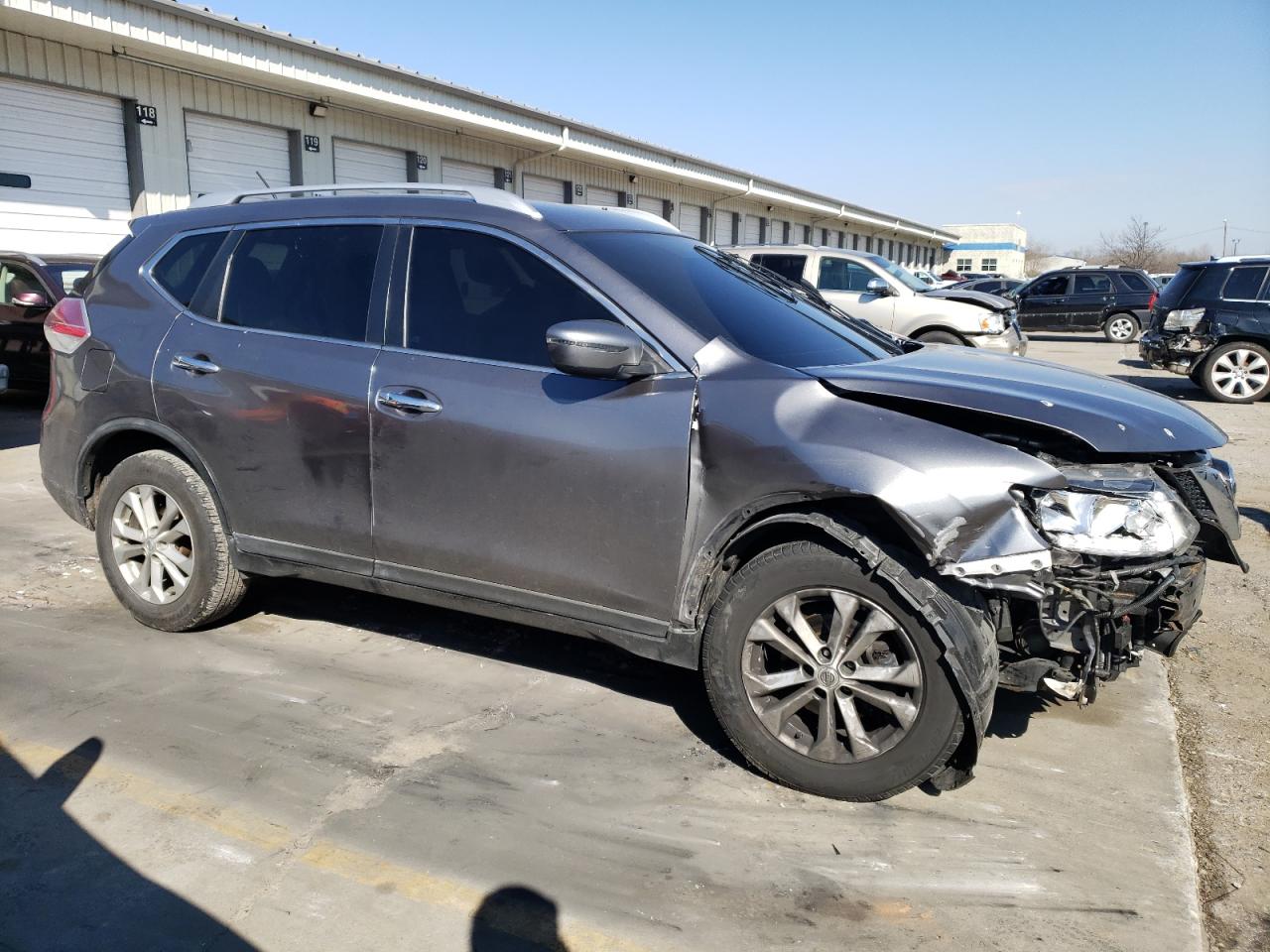 2016 Nissan Rogue S vin: KNMAT2MVXGP696591