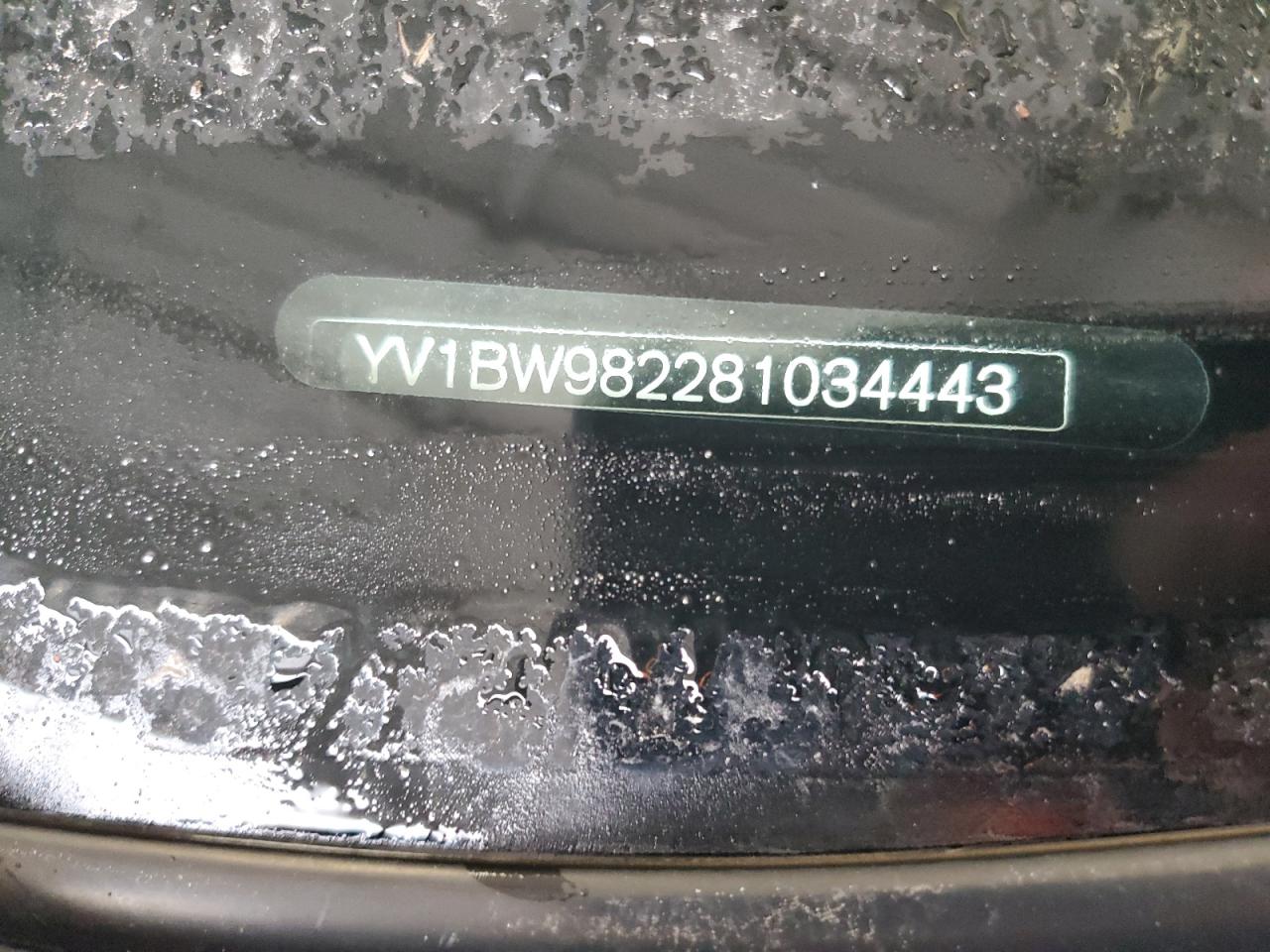 YV1BW982281034443 2008 Volvo V70 3.2