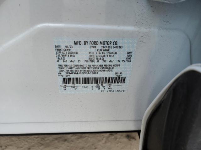 2FMPK4J90PBA15891 2023 FORD EDGE, photo no. 14