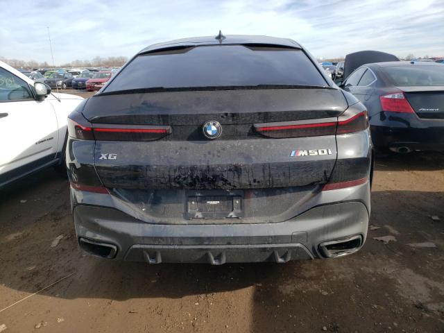 VIN 5UXCY8C03N9K30665 2022 BMW X6, M50I no.6