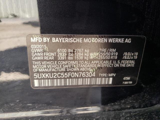 5UXKU2C55F0N76304 2015 BMW X6 - Image 13