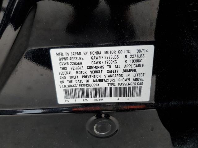 2015 ACURA RLX ADVANC JH4KC1F9XFC000993