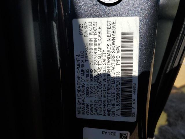 2023 HONDA CR-V SPORT 5J6RS6H95PL011716