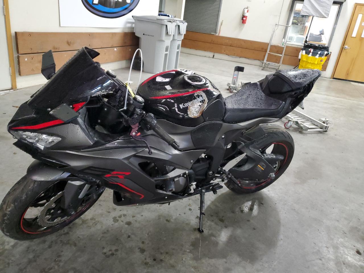 2022 Kawasaki Ninja ZX-6R at OR - Portland, Copart lot 40830594 