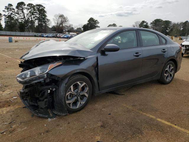 Lot #2457424216 2020 KIA FORTE FE salvage car