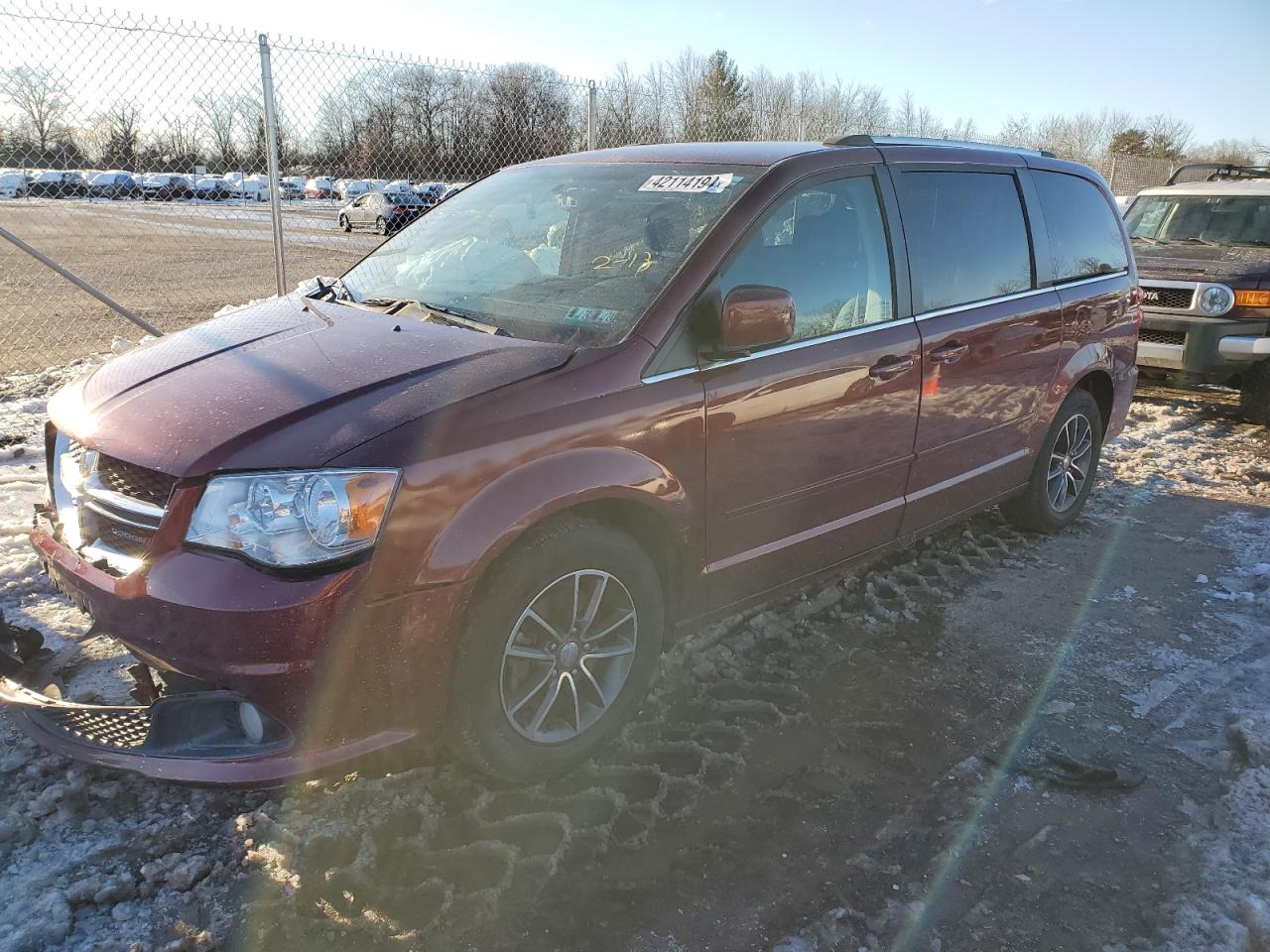 2C4RDGCG7HR853087 2017 Dodge Grand Caravan Sxt