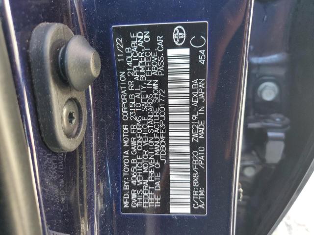 2023 TOYOTA COROLLA LE JTDBCMFE3PJ001772