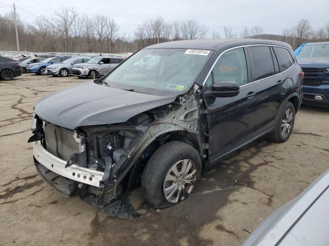 Lot #2519300981 2018 HONDA PILOT EX salvage car