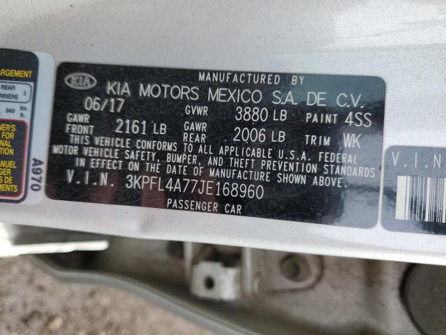 2018 KIA FORTE LX - 3KPFL4A77JE168960