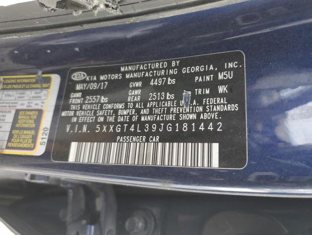 2018 Kia Optima Lx VIN: 5XXGT4L39JG181442 Lot: 42206314