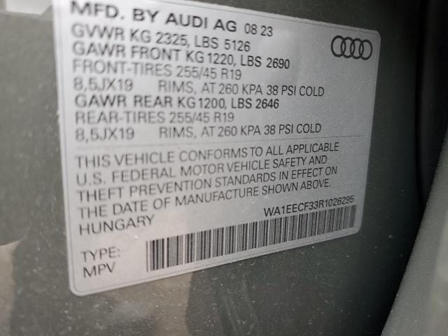 WA1EECF33R1026295 Audi Q3 PREMIUM 13