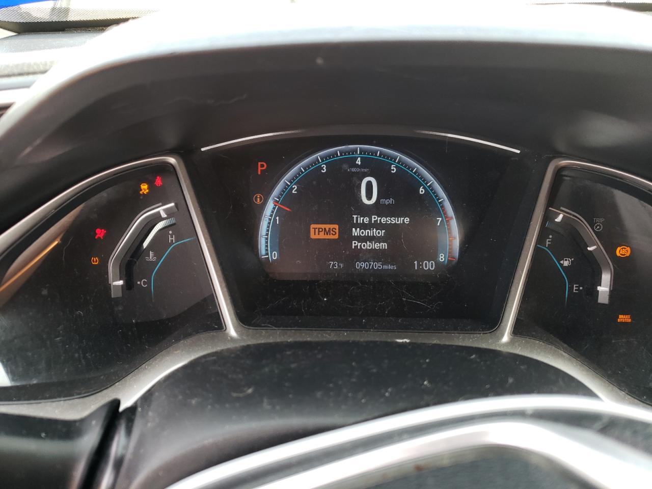 19XFC2F75GE060536 HONDA CIVIC 2016