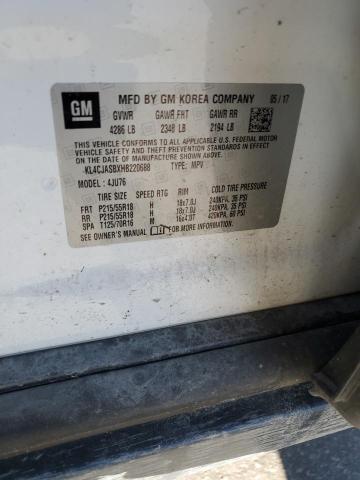 2017 BUICK ENCORE PRE KL4CJASBXHB220688