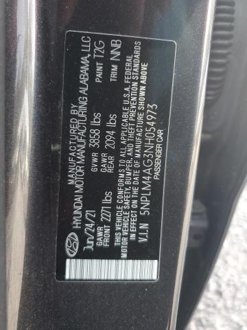 2022 HYUNDAI ELANTRA SE 5NPLM4AG3NH054973