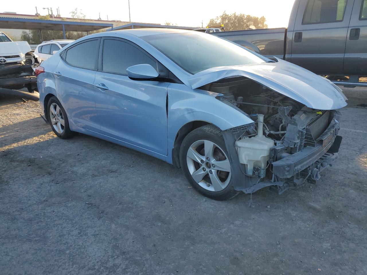 KMHDH4AE0DU530071 2013 Hyundai Elantra Gls