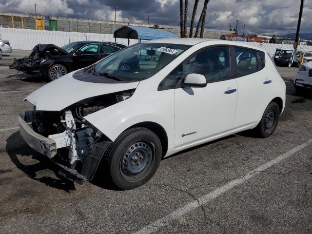 Lot #2475919848 2015 NISSAN LEAF S salvage car