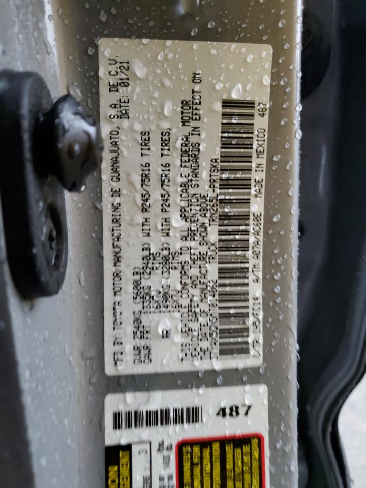 VIN: 3TYAX5GN5MT014062 2021 TOYOTA TACOMA