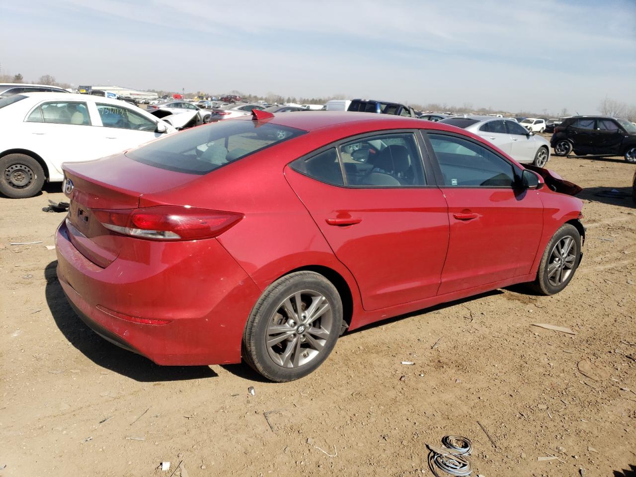 Lot #2429104428 2018 HYUNDAI ELANTRA SE