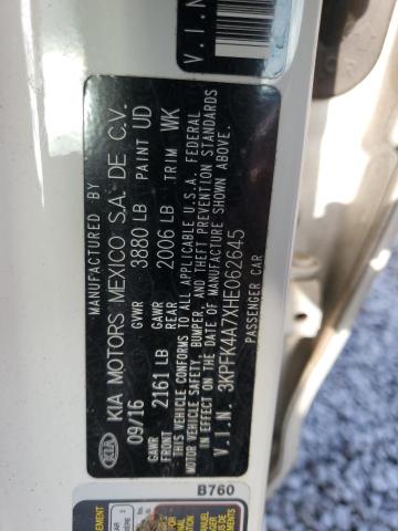 2017 KIA FORTE LX - 3KPFK4A7XHE062645