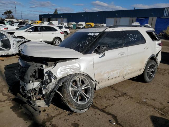 Lot #2510246989 2015 FORD EXPLORER S salvage car
