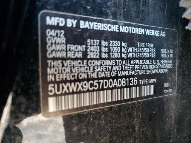 Lot #2339860850 2013 BMW X3 XDRIVE2 salvage car