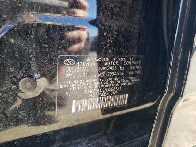 2022 HYUNDAI IONIQ BLUE - KMHC65LC1NU268131