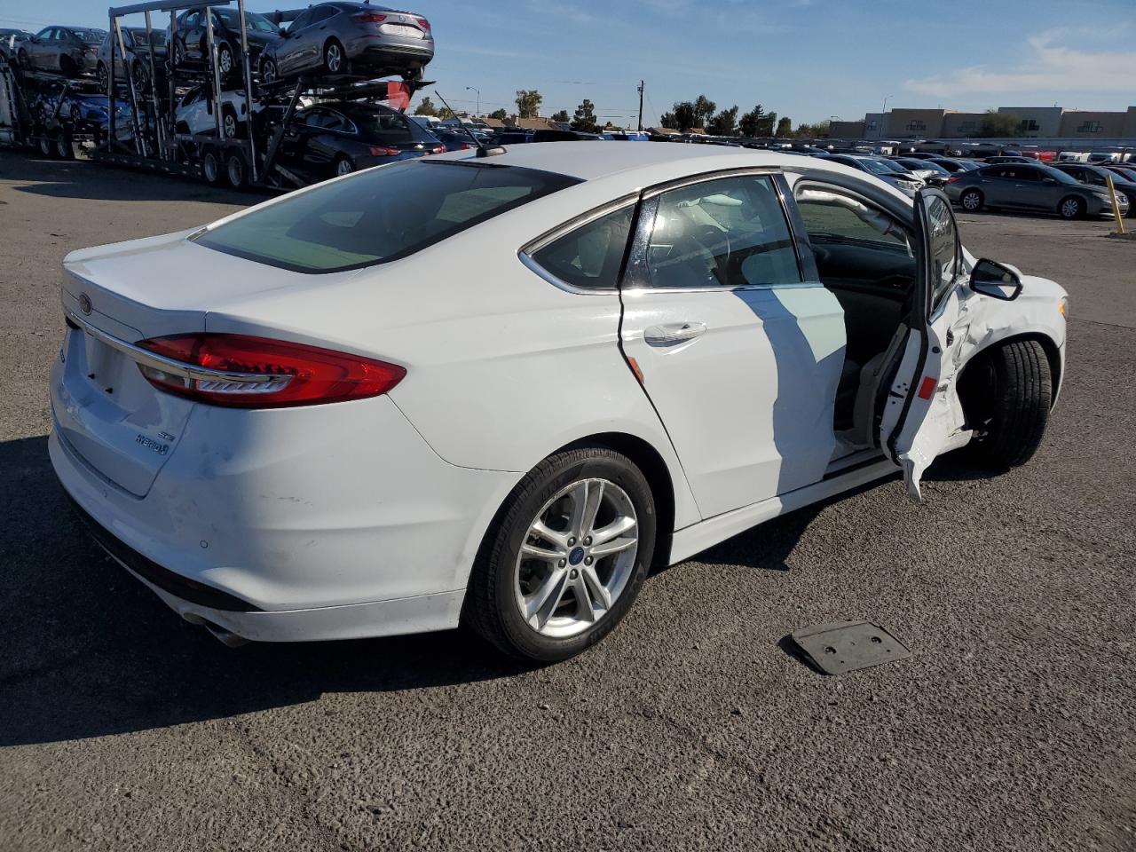 2018 Ford Fusion Se Hybrid vin: 3FA6P0LU0JR234618