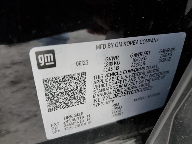 2024 CHEVROLET TRAX 2RS - KL77LJE25RC060922