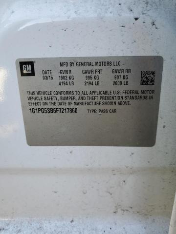 2015 CHEVROLET CRUZE LTZ - 1G1PG5SB6F7217860